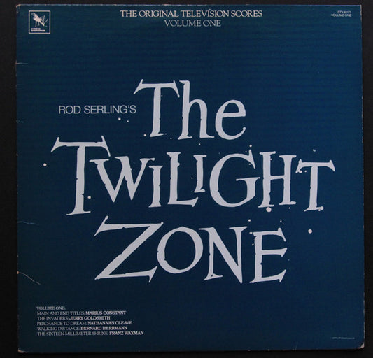 TWILIGHT ZONE - ORIGINAL TELEVISION SCORES VOLUME 1 (ROD SERLING) 1983   - Used Vinyl