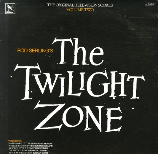 TWILIGHT ZONE - ORIGINAL TELEVISION SCORES VOLUME 2 (ROD SERLING)1983   - Used Vinyl