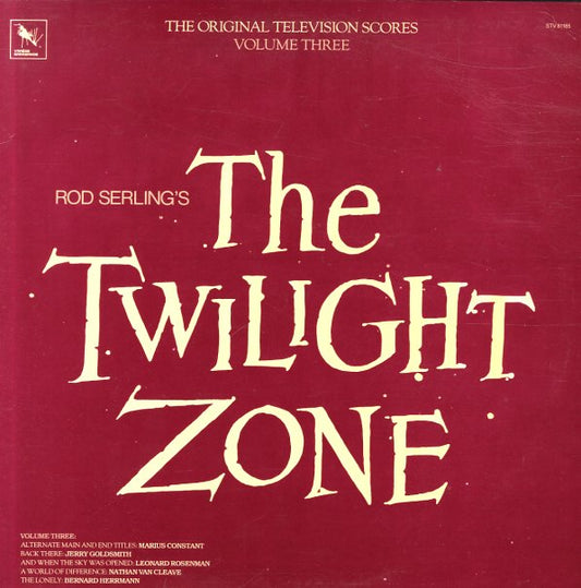 TWILIGHT ZONE - ORIGINAL TELEVISION SCORES VOLUME 3 (ROD SERLING)1983   - Used Vinyl