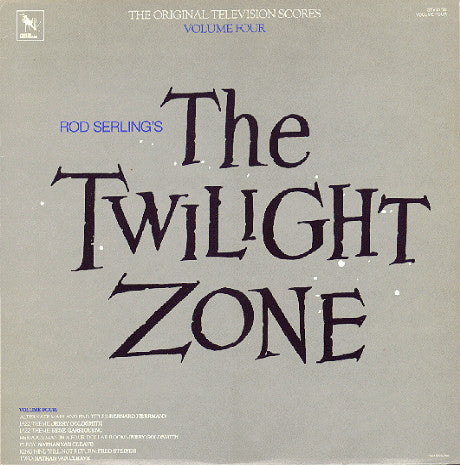 TWILIGHT ZONE - ORIGINAL TELEVISION SCORES VOLUME 4 (ROD SERLING) 1983   - Used Vinyl