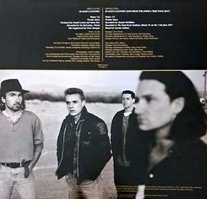 U2 - THE JOSHUA TREE SINGLES - REMASTERED & LIVE 2017 - FOUR X 10" VINYL 45RPM  MINT COND - USED VINYL