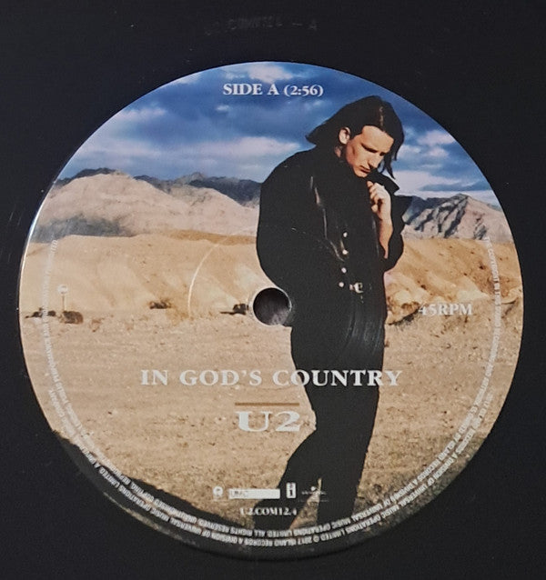 U2 - THE JOSHUA TREE SINGLES - REMASTERED & LIVE 2017 - FOUR X 10" VINYL 45RPM  MINT COND - USED VINYL