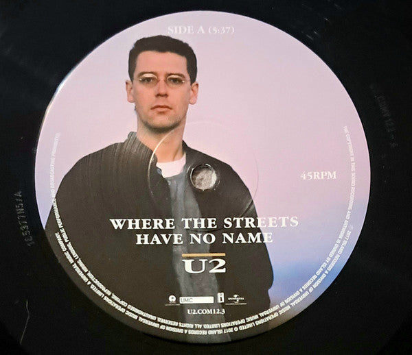 U2 - THE JOSHUA TREE SINGLES - REMASTERED & LIVE 2017 - FOUR X 10" VINYL 45RPM  MINT COND - USED VINYL