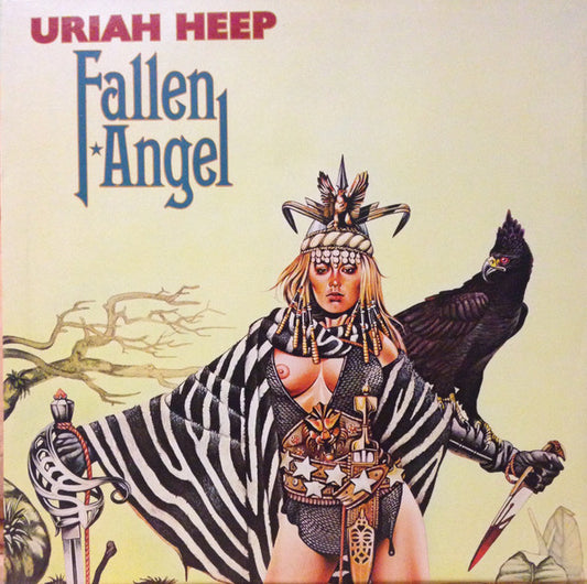 URIAH HEEP - FALLEN  ANGEL - 1978 ORIGINAL PRESSING - USED VINYL