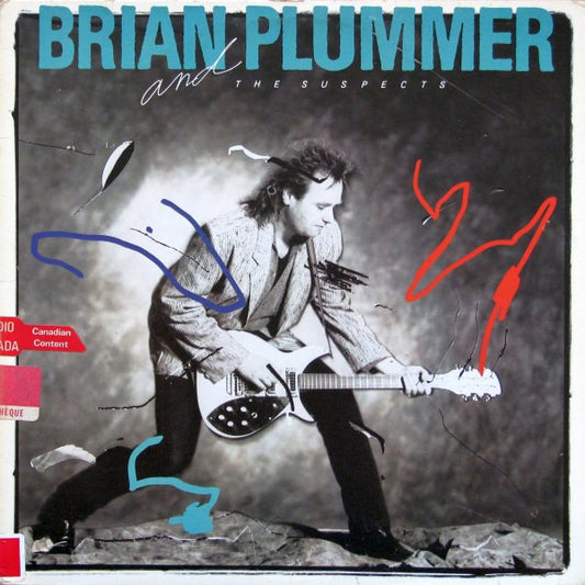BRIAN PLUMMER - AND THE SUSPECTS - ORIGINAL 1985 PRESSING - USED VINYL