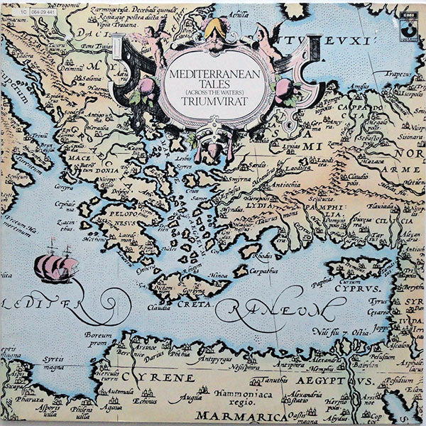 TRIUMVIRAT - MEDITERRANIAN TALES (ACROSS THE WATERS) - ORIGINAL 1972 PRESSING - USED VINYL