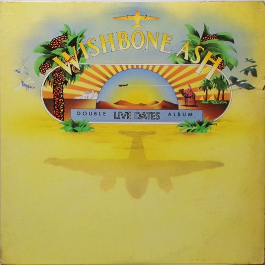 WISHBONE ASH - DOUBLE LIVE DATES ALBUM - 1973 ORIGINAL PRESSING - 2LP - *(NM) - USED VINYL