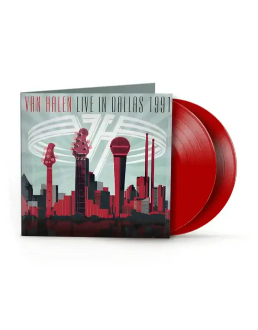 VAN HALEN - LIVE IN DALLAS 1991 - 2LP RED VINYL R.S.D. BLACK FRIDAY 2024 - NV