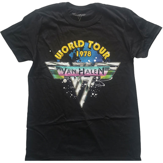 VAN HALEN - WORLD TOUR 78 - TSHIRT
