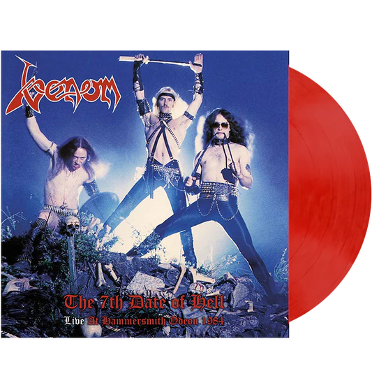 VENOM - THE 7th DATE OF HELL - LIVE AT HAMMERSMITH ODEON 1984 - RED VINYL   - New Vinyl