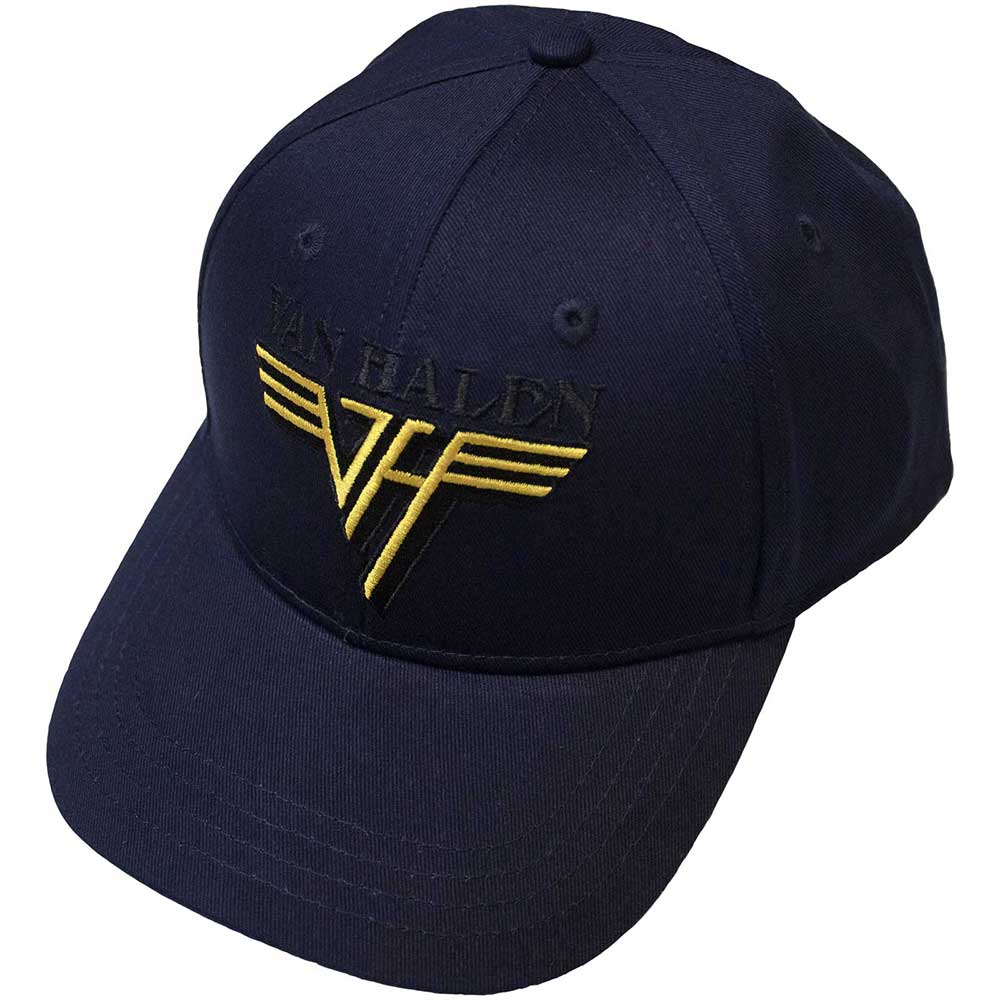 VAN HALEN - TEXT AND YELLOW LOGO - UNISEX BASEBALL CAP