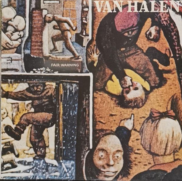 VAN HALEN - FAIR WARNING - 1981 OROGONAL PRESSING -  USED VINYL