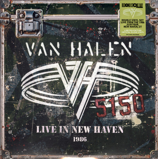 VAN HALEN -5150  LIVE IN NEW HAVEN RSD 2026 - 2 x Vinyl, LP, Album, Record Store Day, Limited Edition, Stereo, Crystal Clear, Gatefold- NEW VINYLNEW VINYL