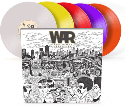 WAR - THE VINYL 1977-1994 R.S.D. BLACK FRIDAY 2024 - 5 COLOUR VINYL BOXSET-NV