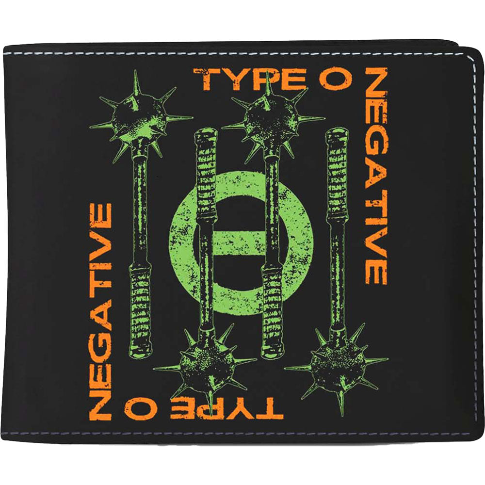 TYPE O NEGATIVE - SPIKED CLUB WALLET (FULLY LICENSED MERCHANDISE)