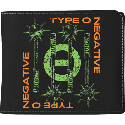 TYPE O NEGATIVE - SPIKED CLUB WALLET (FULLY LICENSED MERCHANDISE)