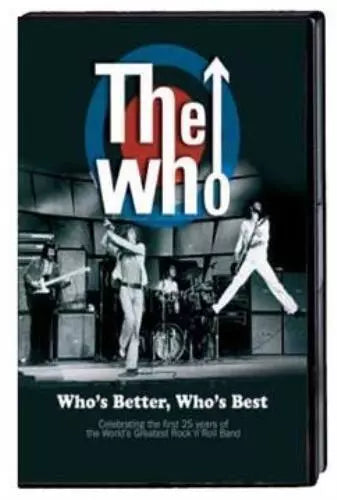 THE WHO - WHOS BETTER, WHOS BEST - MUSIC DVD
