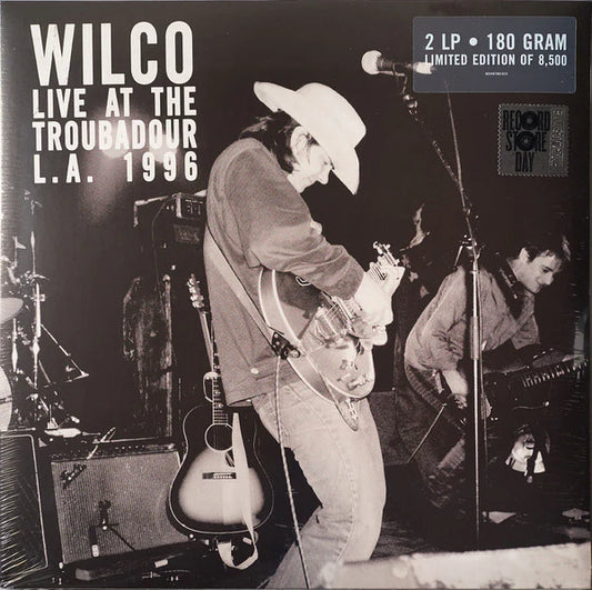 WILCO, LIVE AT THE TROUBADOUR L.A. 1996 - 2LP LTD EDTION OF 8,500 - RSD   - New Vinyl