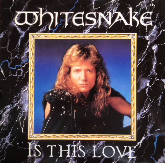 WHITESNAKE - IS THIS LOVE - ORIGINAL 1987 PRESSING - 12" SINGLE 45RPM - U.K. IMPORT* - USED VINYL