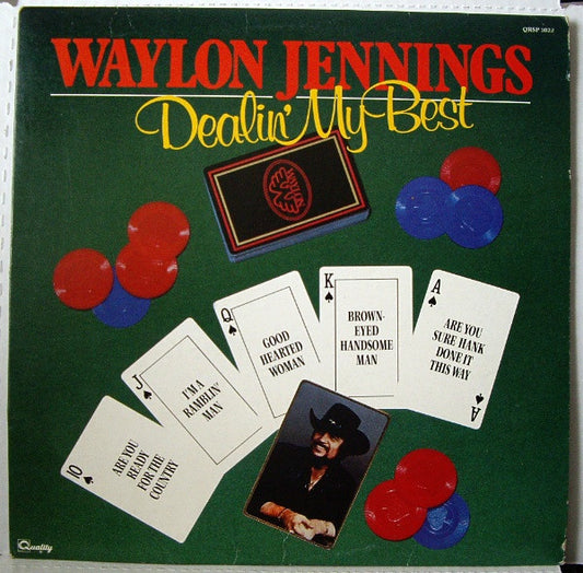 JENNINGS, WAYLON - DEALIN' MY BEST - USED VINYL
