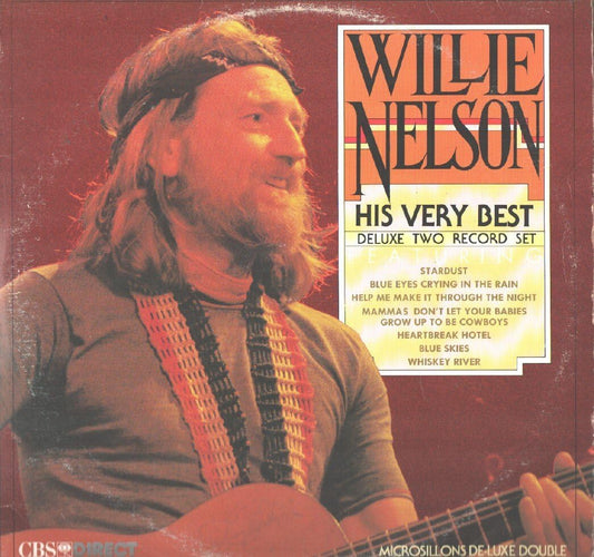 NELSON, WILLIE - HIS VERY BEST 2LP - USED VINYL