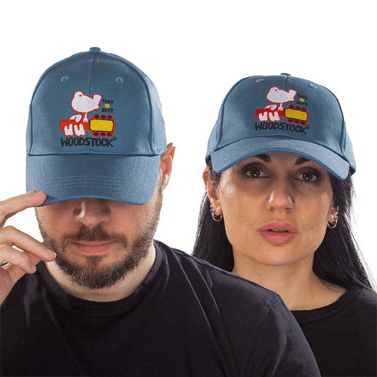 WOODSTOCK-LOGO UNISEX BASEBALL CAP FULLY LICENSED MERCHANDISE