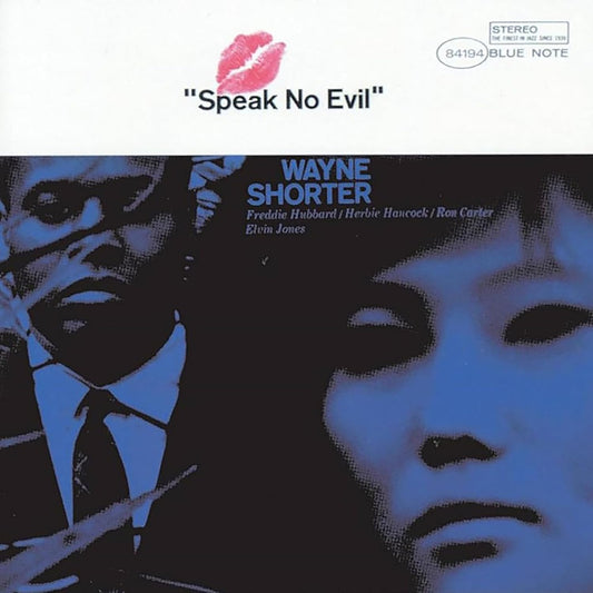 WAYNE SHORTER - /FREDDIE HUBBARD/HERBIE HANCOCK/RON CARTER/ELVIN JONES - 180 GR VINYL- - "SPEK NO EVIL" - USED VINYL