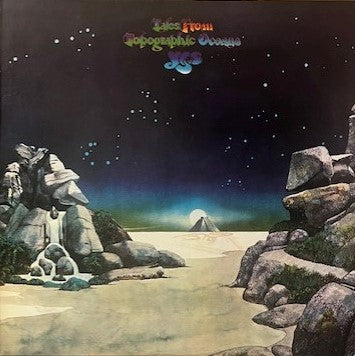 YES - TALES FROM TOPOGRAPHIC OCEANS - 2LP - ORIGINAL 1973 PRESSING - (*NM) - USED VINYL