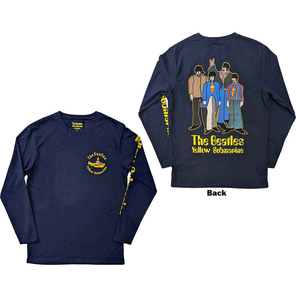 THE BEATLES - YELLOW SUBMARINE - LONG SLEEVE T-SHIRT