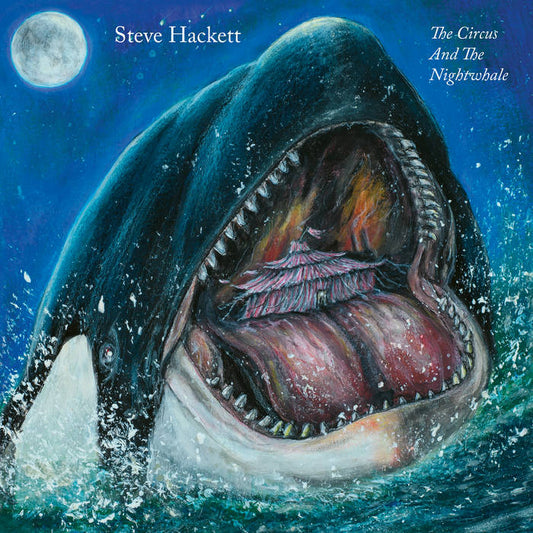 STEVE HACKETT- THE CIRCUS AND THE NIGHTWHALE- 180G BLACK LP + 8 PAGE LP BOOKLET