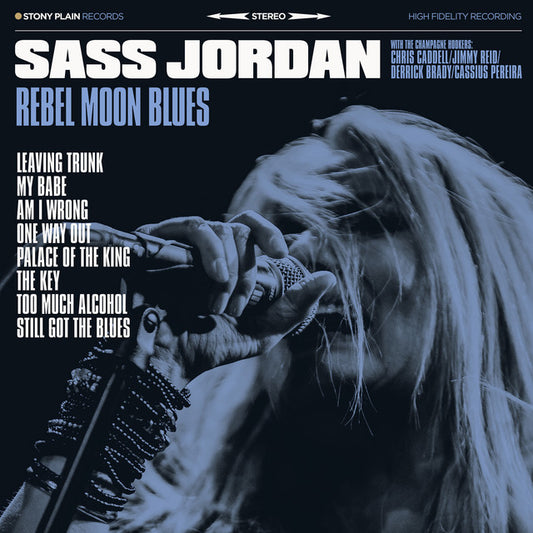 SASS JORDAN- REBEL MOON BLUES- USED CD
