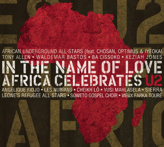 IN THE NAME OF LOVE- AFRICA CELEBRATES U2- USED CD