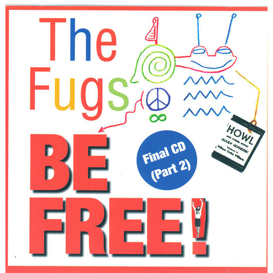 THE FUGS- BE FREE!- USED CD *RARE