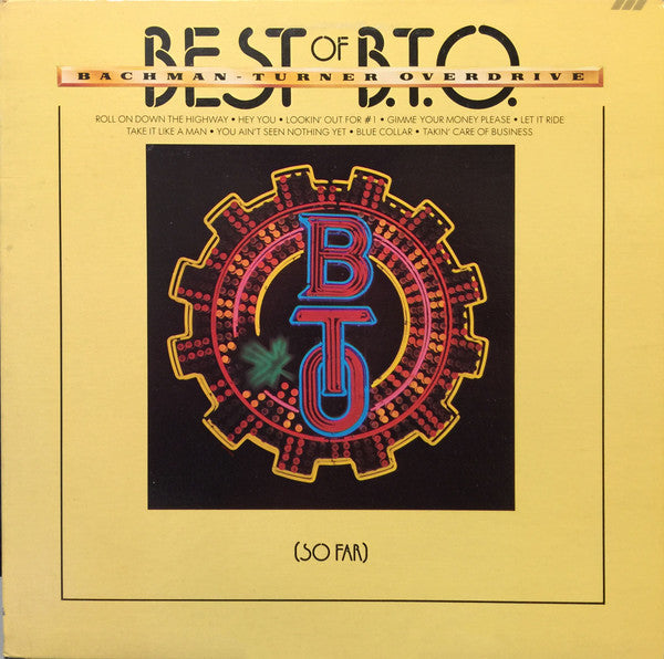 BTO - BEST OF BTO (SO FAR) - USED VINYL