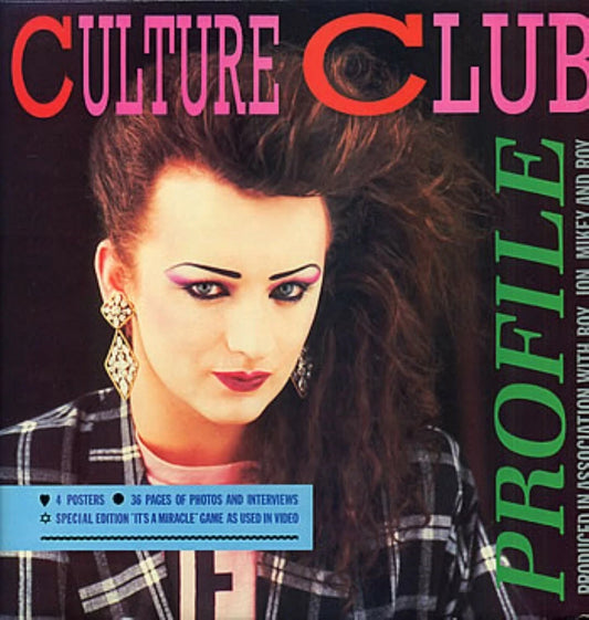 CULTURE CLUB - PROFILE - 180 GR PICTURE DISC/4 POSTERS/36 PAGE PHOTS & INTERVIEWS