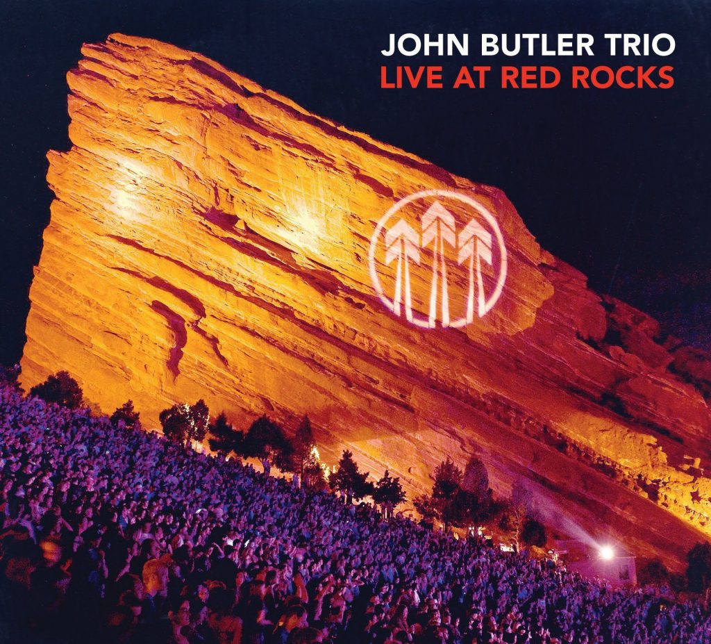 JOHN BUTLER TRIO - LIVE AT RED ROCKS - USED CD/DVD COMBO