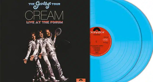 CREAM - THE GOODBYE TOUR LIVE AT THE FORUM  LIMITED EDITION 2LP BLUE VINYL