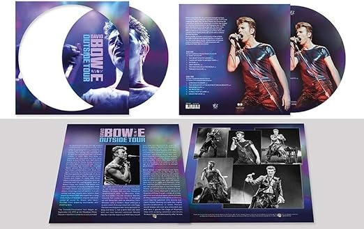 BOWIE, DAVID - OUTSIDE TOUR LIVE 1995 (PIC DISC)