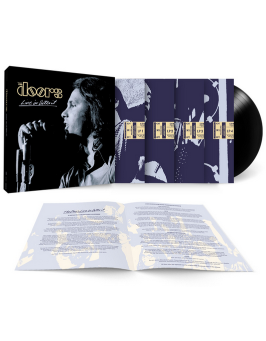 DOORS, THE - LIVE IN DETROIT - MAY 18, 1977 R.S.D. BLACK FRIDAY 2024 NUMBERED 4LP BOXSET