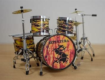 SEPULTURA - THE ART OF MINIATURE DRUM SET