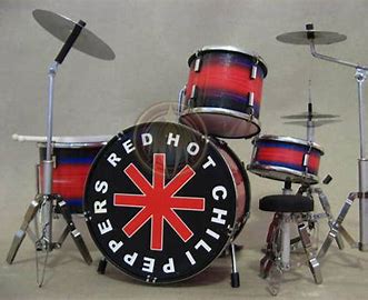 RED HOT CHILI PEPPERS - THE ART OF MINIATURE DRUM SET