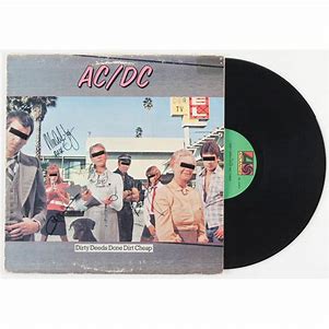 AC/DC - DIRTY DEEDS DONE DIRT CHEAP   - Used Vinyl