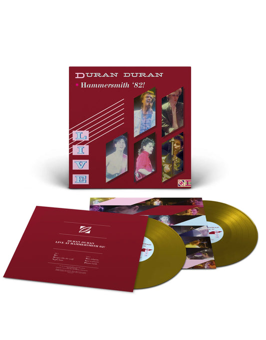 DURAN DURAN - LIVE AT HAMMERSMITH '82! (GOLD VINYL) - BLACK FRIDAY RSD 2022
