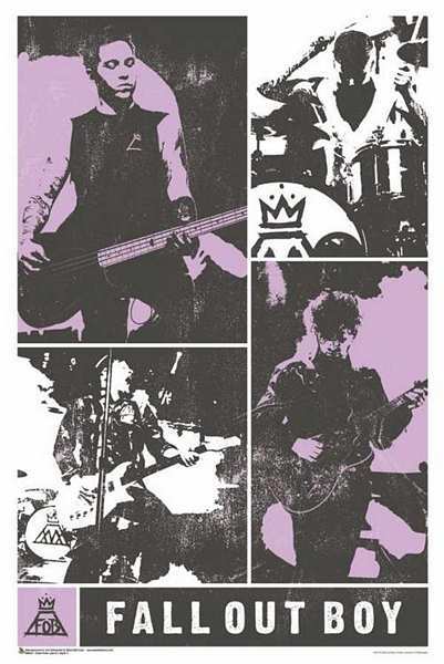 FALL OUT BOY - PANEL - POSTER - 24 X 36