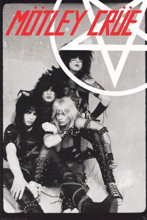 MOTLEY CRUE - PENTANGLE - POSTER - 24X36"