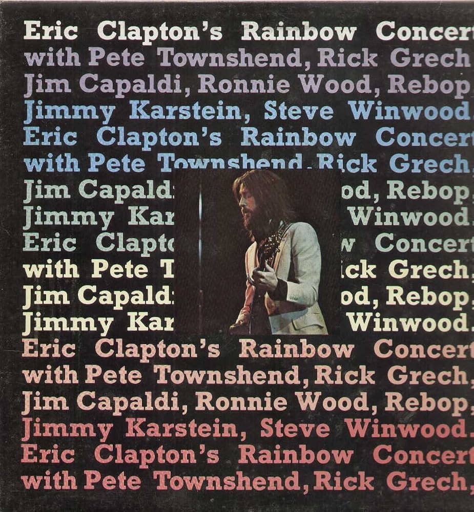 CLAPTON, ERIC - RAINBOW CONCERT 1973 GATEFOLD - USED VINYL