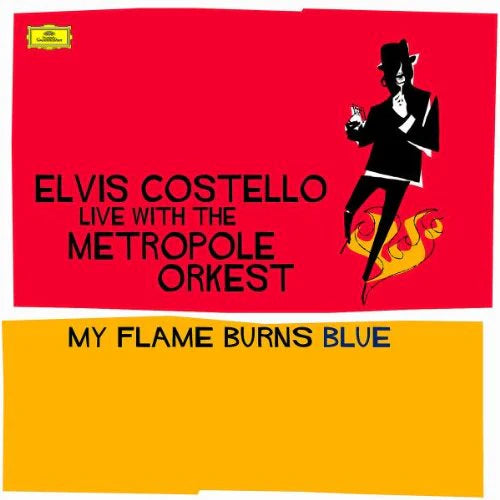 ELVIS COSTELLO - MY FLAME BURNS BLUE - USED CD