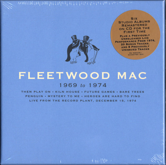 FLEETWOOD MAC 1969-1974 CD BOXSET   - NEW CD BOX SET