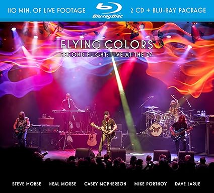 FLYING COLORS - SECOND FLIGHT LIVE AT THE Z7  2CD/DVD COMBO BOX