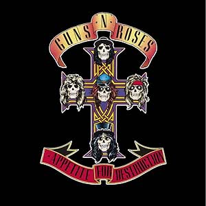 GUN'S AND ROSES - APPETITE FOR DESTRUCTION - USED CD